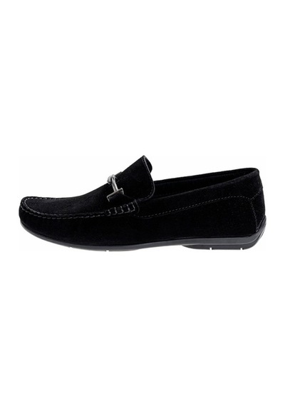 King Paolo King Shoes 3210 Siyah Süet Erkek Ayakkabı