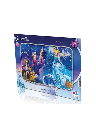 Ks Games Cinderella Frame 24 Parça Puzzle