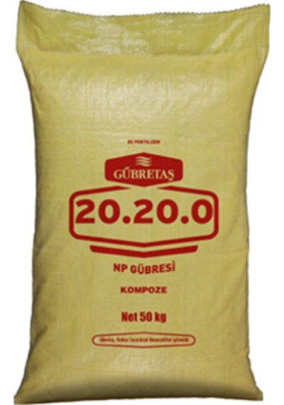 Kompoze Gübre 20 20 0 - 50 Kg Azot, Fosfor Içerir. 1 Adet