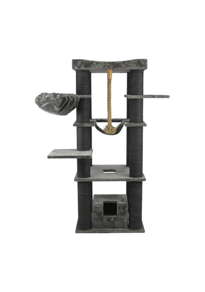 Lotus Furniture Pet Series Madrid Tırmalamalı Kedi Evi
