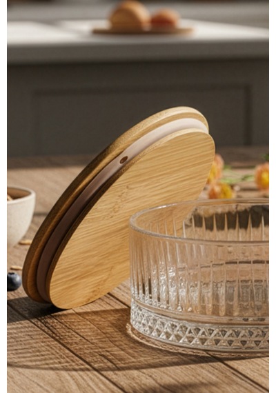 Bella Plus 2'li Bambu Vakumlu Kapak Elysia Büyük Boy Uyumlu