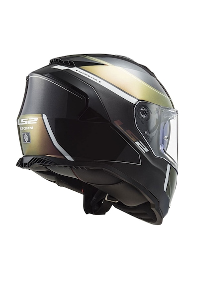 Ls2 Storm 2 Velvet Mat Siyah-gökkuşağı Kask Mat Sıyah-gökkuşağı
