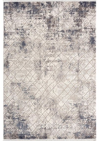 Çam Halı Maçka 4005 Mavi Seyran Halı Modern Desen Makine Halısı