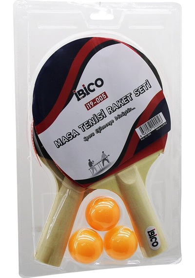 Masa Tenisi Pinpon Raket Seti 2pcs Raket - 3pcs Top 5067