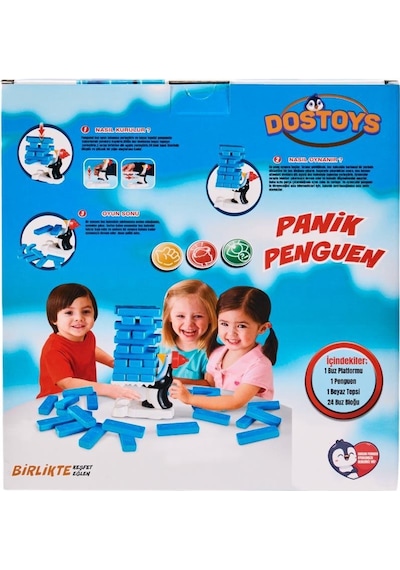 Dostoys Panik Penguen Kutu Oyunu