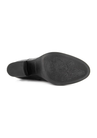 Hush Puppies Krasts Bounce Hakiki Deri Kadın Bot Siyah