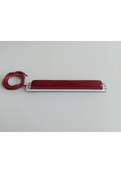 Su Geçirmez Led Lamba Marine Tekne Karavan 24volt-25 Cm KIRMIZI