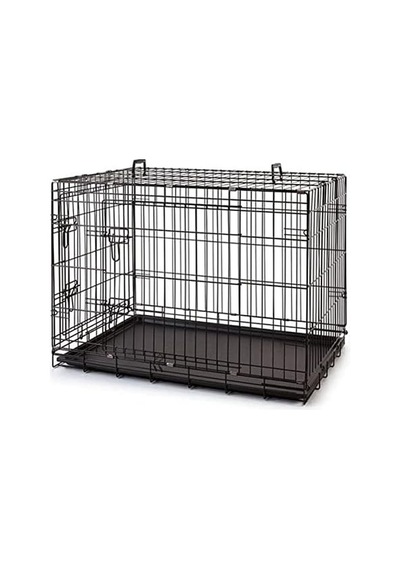 Tr Metal Kedi Köpek Kafesi Siyah 107x71x78cm
