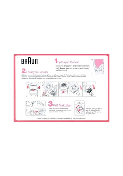 Braun Silk-epil Series 5-7 Epilasyon Cımbız Başlık
