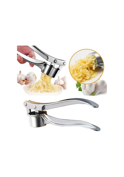 Paslanmaz Çelik Sarımsak Ezici, 15cm X 4.5cm X 3cm, Kullanıcı Dostu, Temizlemesi Kolay Ve Dayanıklı Diğer