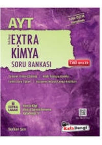 Kafadengi Yayınları 2024 Ayt Kimya Extra Soru Bankası