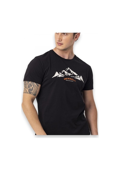 Merrell Taurus M Kısa Kollu Siyah Erkek T-Shirt Siyah