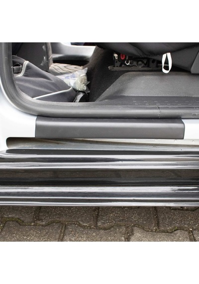 Cappafe Volkswagen Caddy Kapı Eşiği Koruma Abs Mat Siyah 4 Par N11.4712