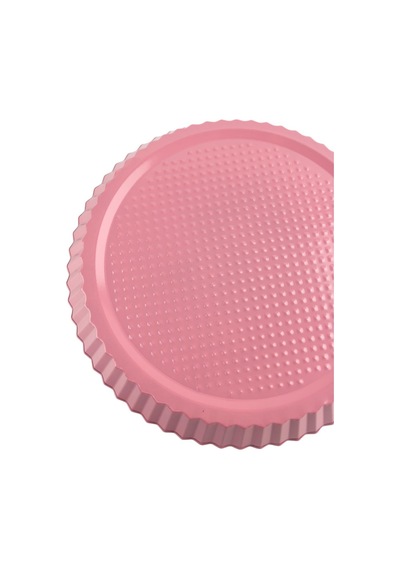 Turta Tart Kalıbı Pembe 28cm
