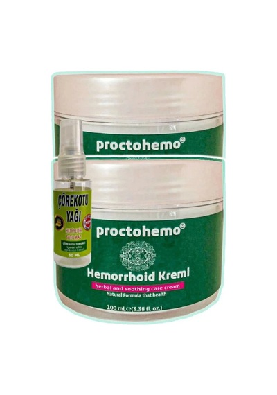Proctohemo Bakım 2x100 Ml+30 Ml Çörek Otu Yağ İle