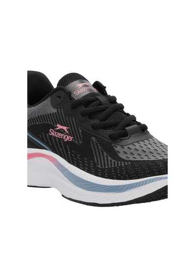 Slazenger WETFORD Kadın  Siyah / Koyu Gri Koşu & Yürüyüş Spor Ayakkabısı