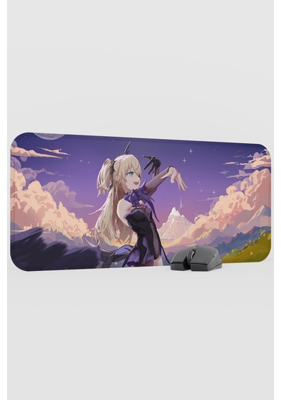 Fischl Genshin Impact Anime Gacha V3 - 70x30 Xl Gaming Mouse Pad Fare Altlığı