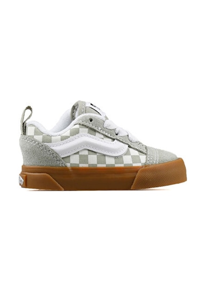 Vans Knu Skool Elastic Lace Bebek Günlük Ayakkabı Vn000d0kfsg1 Gri