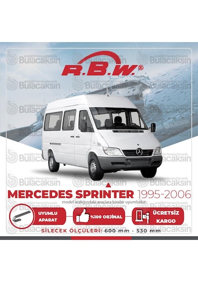Mercedes Sprinter Muz Silecek Takımı (1995-2006) RBW