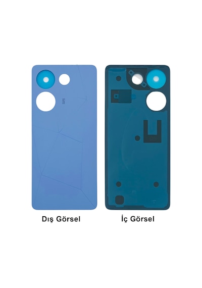 Teknonet Tecno Camon 20 Pro Uyumlu Batarya Kapağı - Yeşil Yeşil