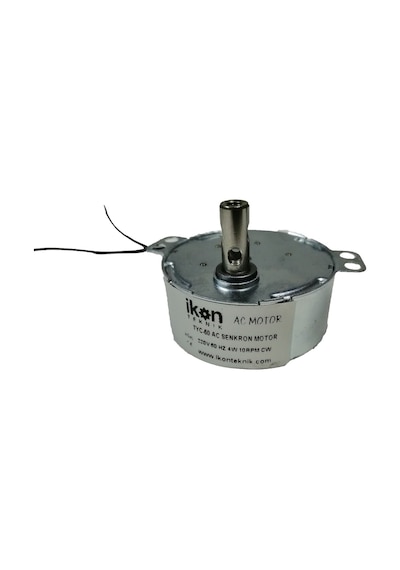 İkon Teknik AC SENKRON MOTOR TYC 50 4 Watt 220 Volt 10 RPM TEK YÖN [CW]