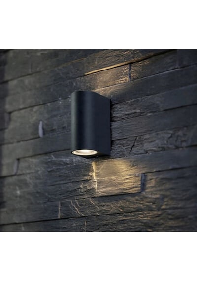 Aplik Ampüller Dahil 2 Adet Phılıps 4,7w 50w Gu 10 Led 6500 K Siyah