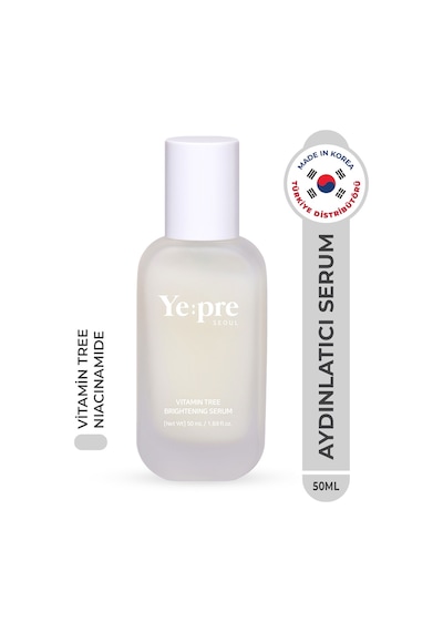 Ye:pre Vitamin Tree Brightening Kore Ton Eşitleyici Serum 50 ML
