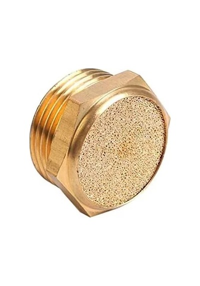 Sinter Bronz Susturucu Kısa Tip 1 1/4"