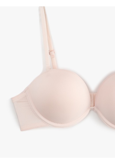 Koton Çıkarılabilir Askılı Ekstra Dolgulu Destekli Sütyen Pembe 5slk10016mk Gül Gülkurusu Koton Çıkarılabilir Askılı Ekstra Dolgulu Destekli Sütyen Pembe 5slk10016mk Gül Gülkurusu