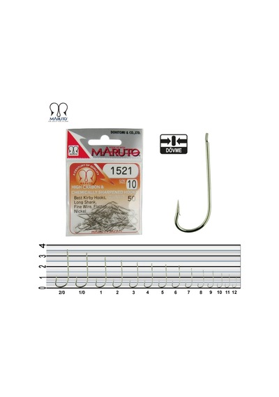 Maruto 1521 Nikel Olta İğnesi 2/0