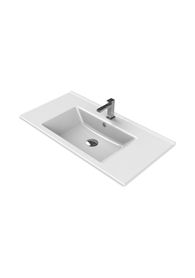 Turkuaz Arte Etejerli Lavabo 85x45 Cm A