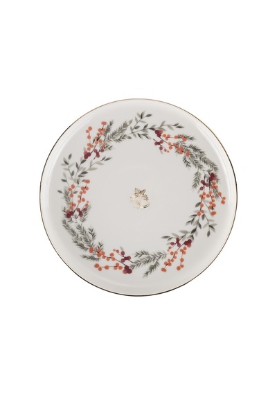 Kütahya Porselen Bone Joy 4 Parça 19 Cm Pasta Tabağı Çok Renkli