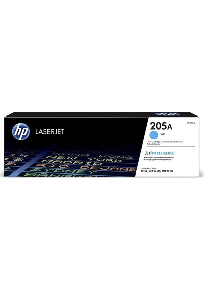 Hp 205A-Cf531A Mavi Toner ( 900 Sayfa )