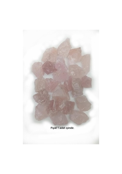 Pembe Kuvars Doğal Kütle 10-P