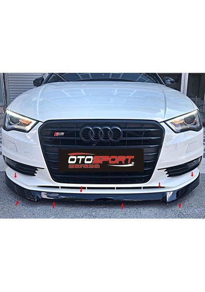 Audi A3 Ön Tampon Eki Karlık Fiberglass Boyasız