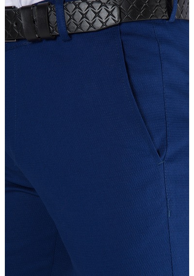 Terapi Men Mavi Slim Fit Pamuklu İtalyan Kesim Pantolon Mavi