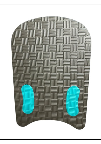 Yüzme Tahtası Büyük Boy Acı Kahve- Su Yeşili 46x31x2,6 Çok Renkli