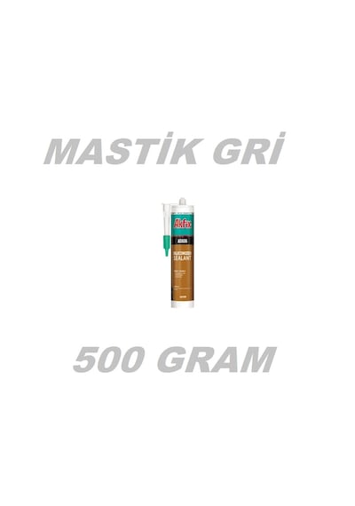 Akfix Mastik Gri Silikon Boyanabilir 500 Gr 1 Adet