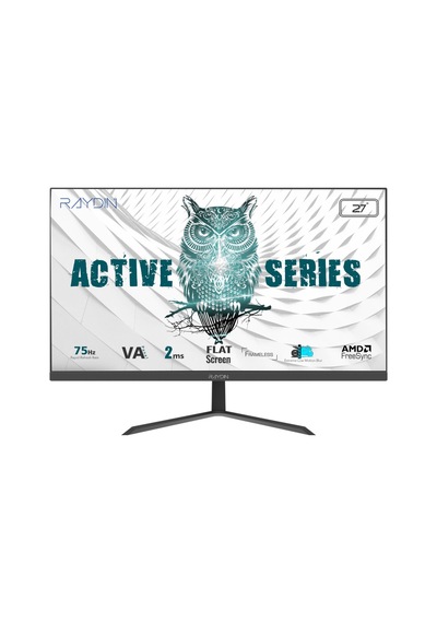 Buradabulabilirsin Raydın Breeze, 27", 2ms, 75hz, Full Hd, 250 Nits, D-sub, Hdmı, Frameless, Va Led Monitör Siyah Nl