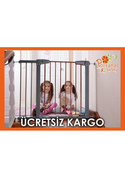Portakal Safety Otomatik Kapanır Çocuk Güvenlik Kapısı