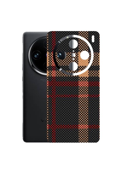 Kapps Vivo X100 Pro İle Uyumlu Rainbow Serisi Premium Arka Kapak Kaplama Kenarlar Yoktur 58550956