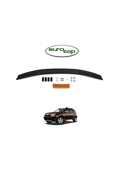 Dacia Duster Ön Kaput Koruma Rüzgarlığı 3mm Akrilik (ABS) Parlak