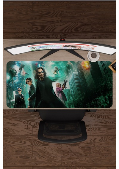 Matrix 2 V4 90x40 Xxl Gaming Kauçuk Kaymaz Taban Mouse Pad Fare Altlığı