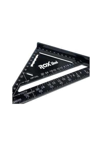 Rox Wood Alüminyum Üçgen Gönye 45 Derece 153Rox0023