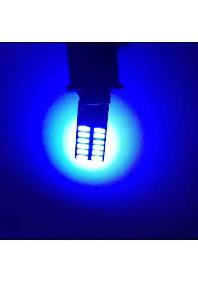 Süper Mavi T10 Led 24 Smd Canbus Güçlü Led Işık
