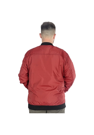 Mode Xl Büyük Beden Erkek Kolej Mont Jesica 22611 Bordo 001