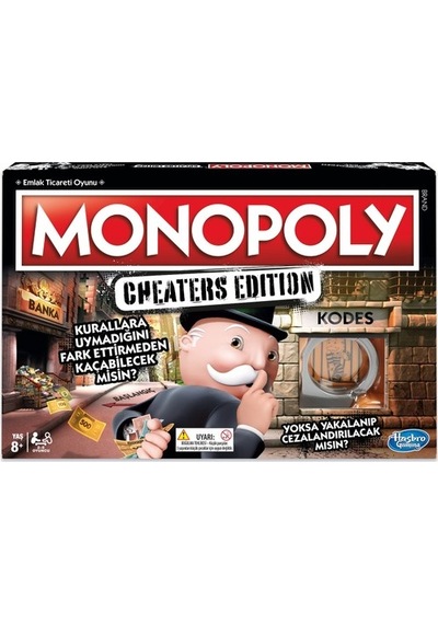 Monopoly Cheater's Edition Kutu Oyunu E1871