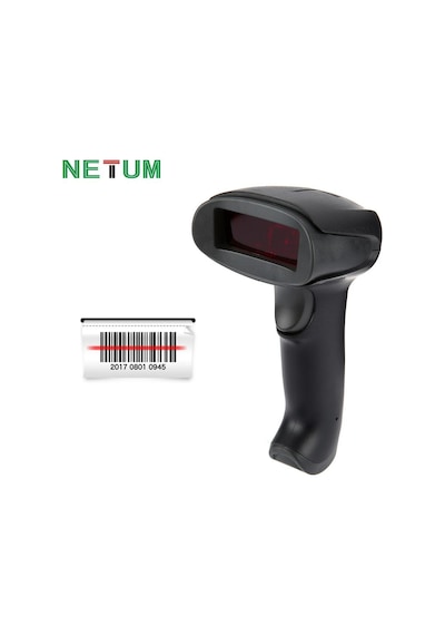 Netum Kablosuz Barkod Okuyucu Ccd 1D Uzun Menzilli