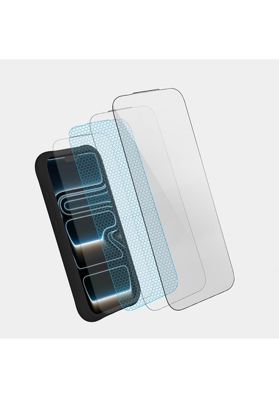 Apple Apple iPhone 16 Pro Uyumlu Youngkit 2.5d Parmak İzi Bırakmayan 0.33mm Temperli Cam Ekran Koruyucu Şeffaf