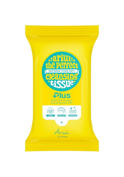 Ariul The Perfect Cleansing Tissue Plus - Tek Adımda Cilt Ve Makyaj Temizleme Mendili